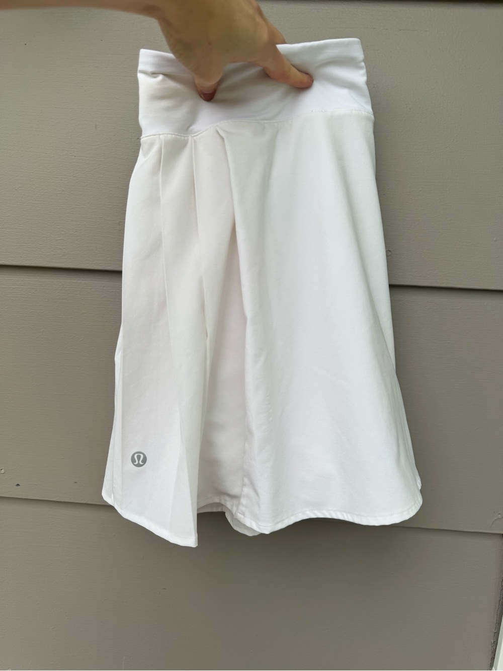 lululemon athletica White Circle Skater Tennis Skirt